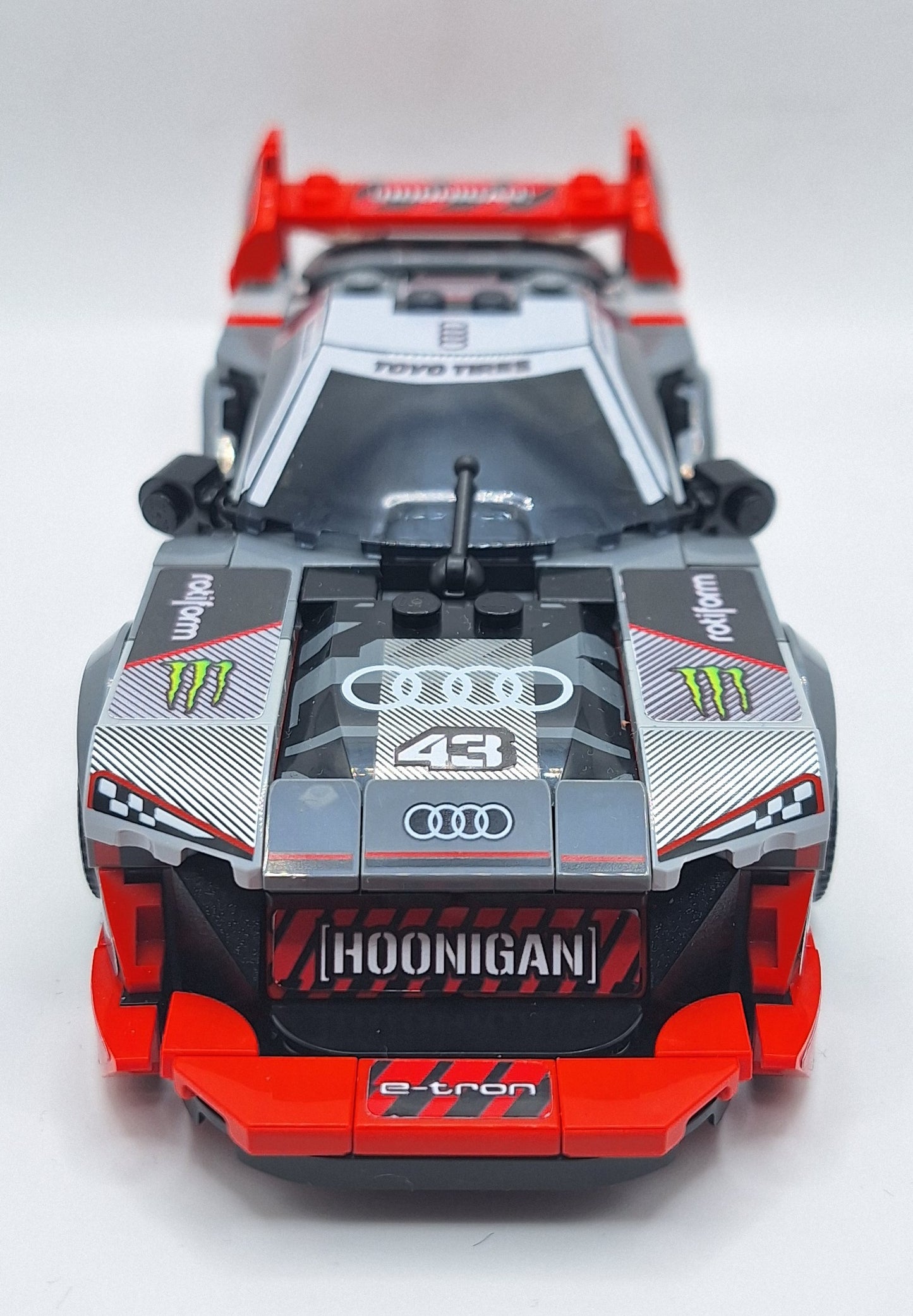 Hoonitron Custom Sticker Set For Speed Champions 76921 Audi S1 E-Tron