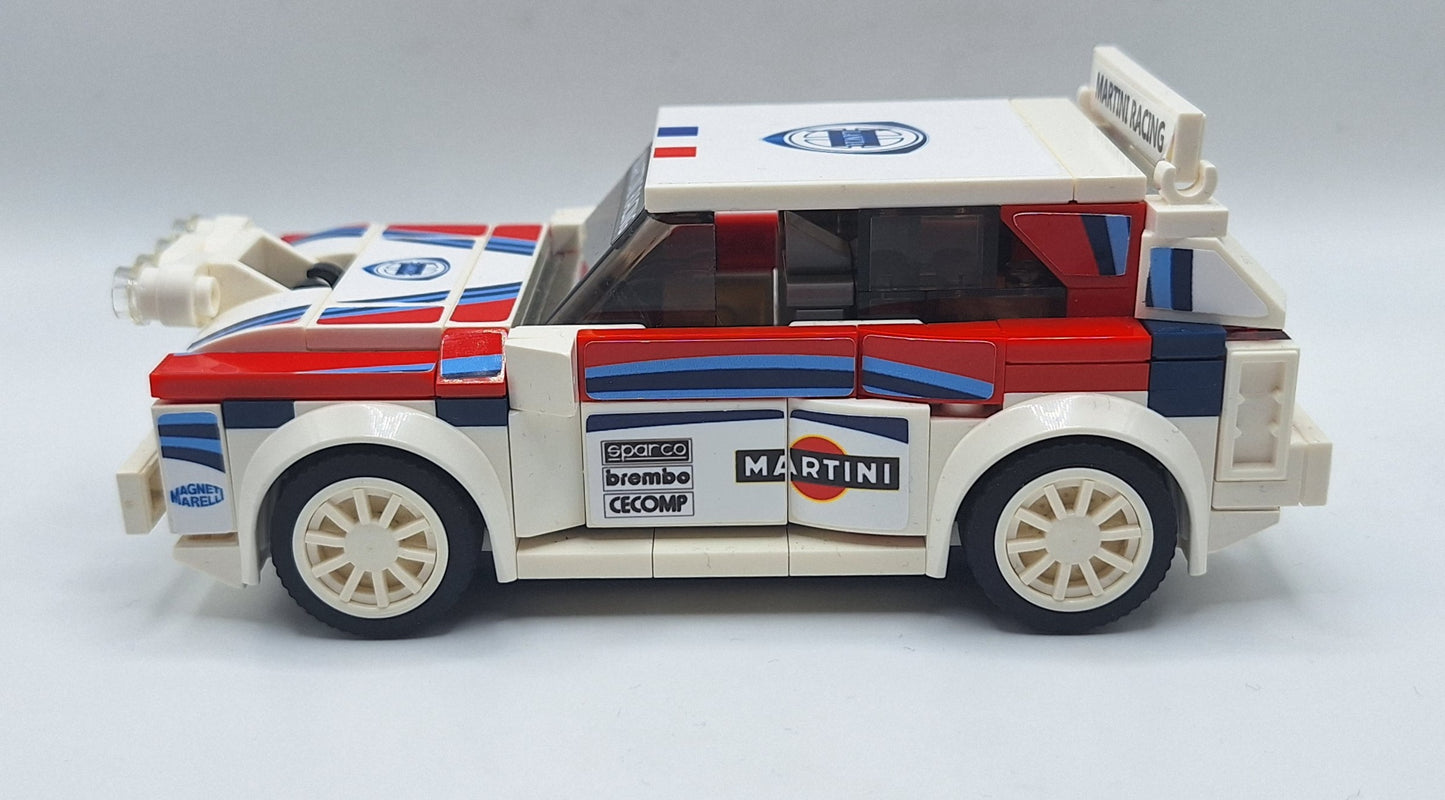 Lancia Delta Integrale Custom Sticker Set