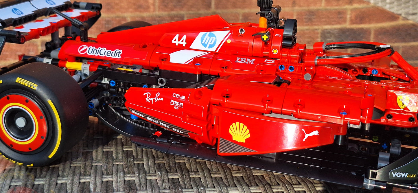 42207 LEGO Ferrari SF-24 2025 Livery Sticker Set