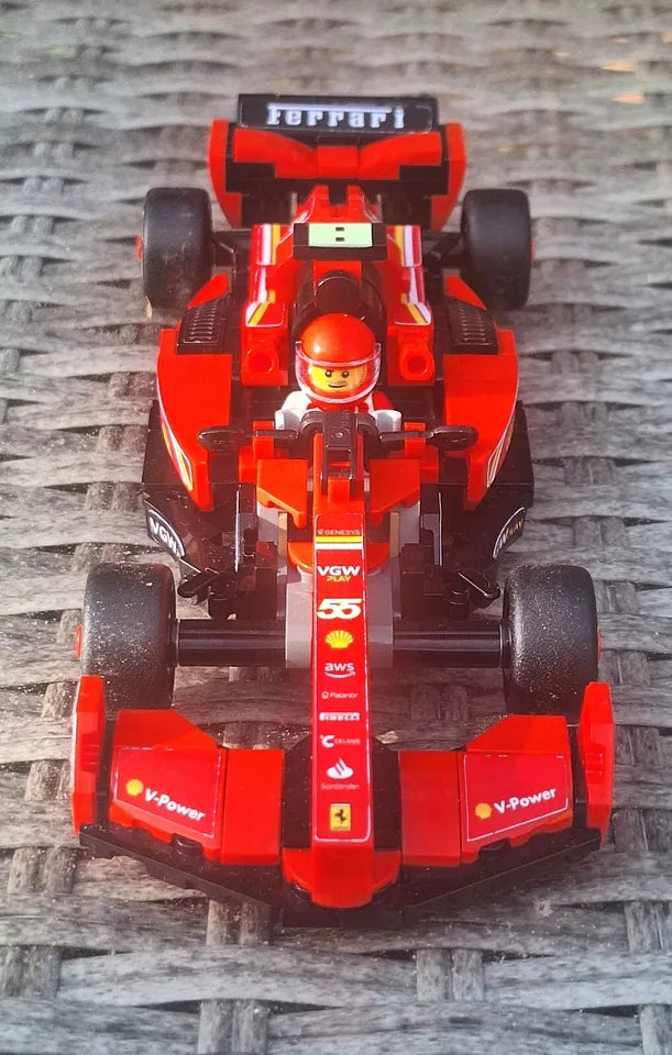 Ferrari SF24 Formula 1 MOC Custom Stickers LEGO Speed Champions