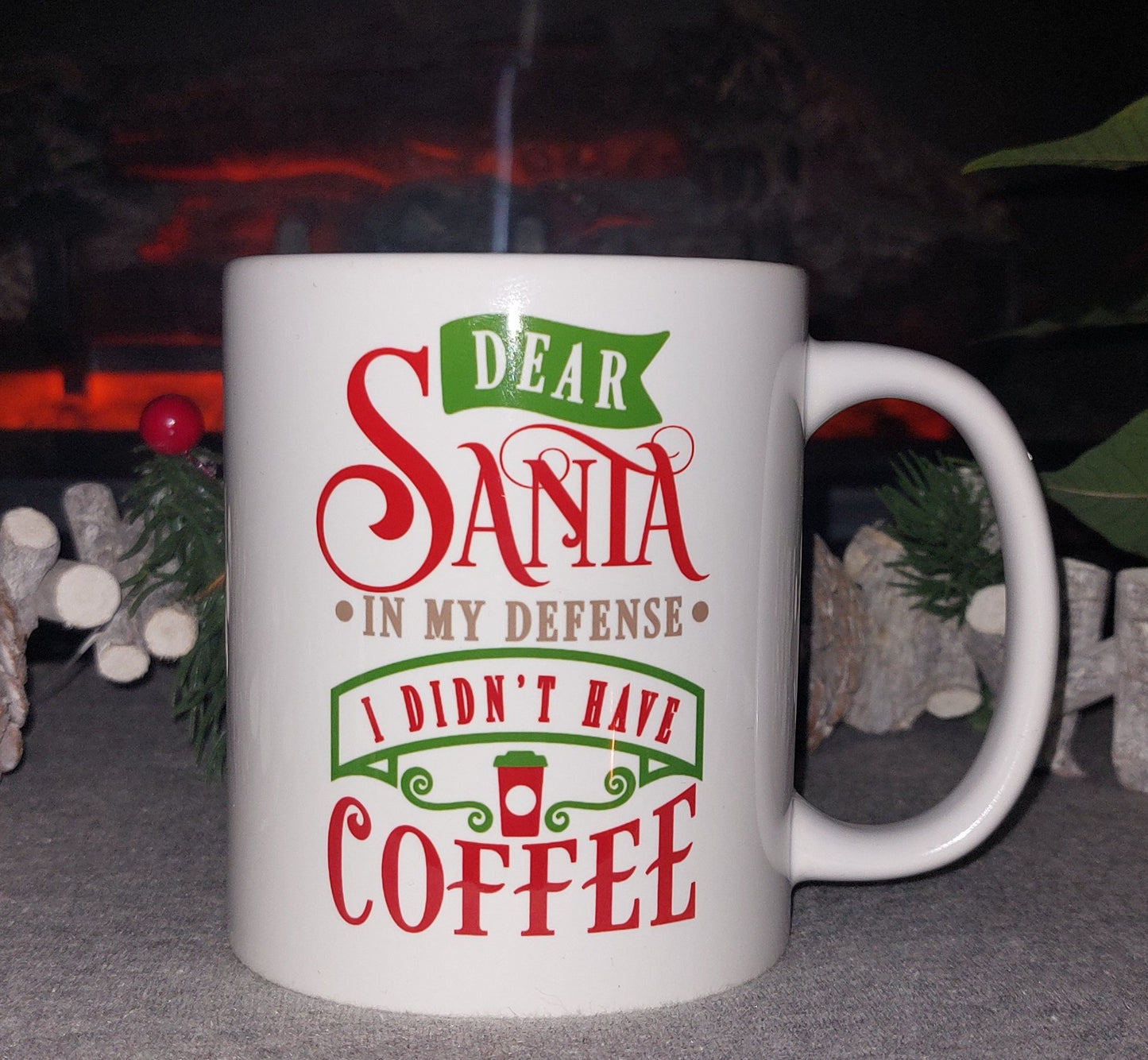 Dear Santa, I Haven't Had Coffee | Secret Santa Gift For Coffee Lovers
