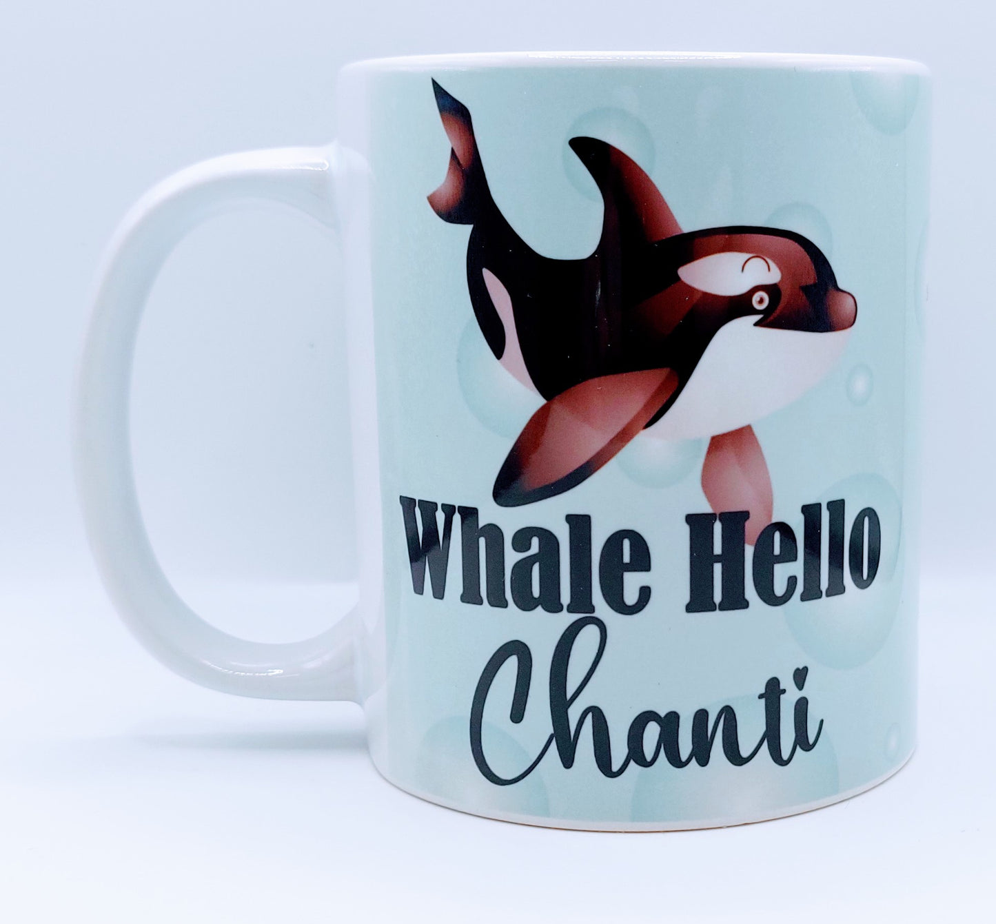 Whale Hello Personalised Mug
