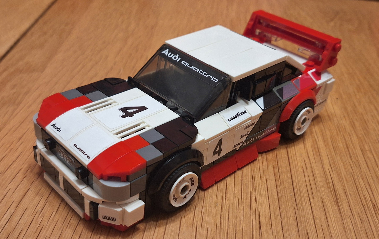 Audi 90 IMSA Sticker Set For Rollingbricks MOC