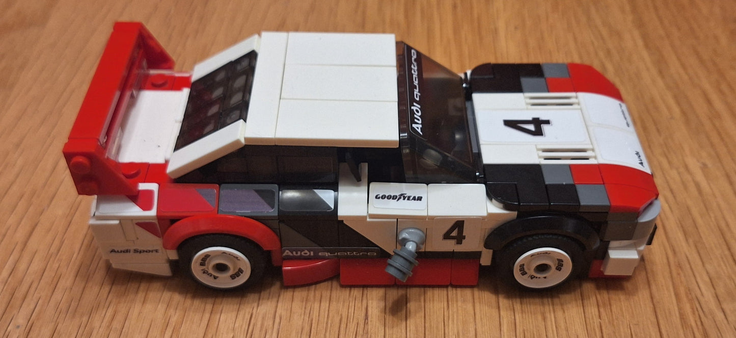 Audi 90 IMSA Sticker Set For Rollingbricks MOC