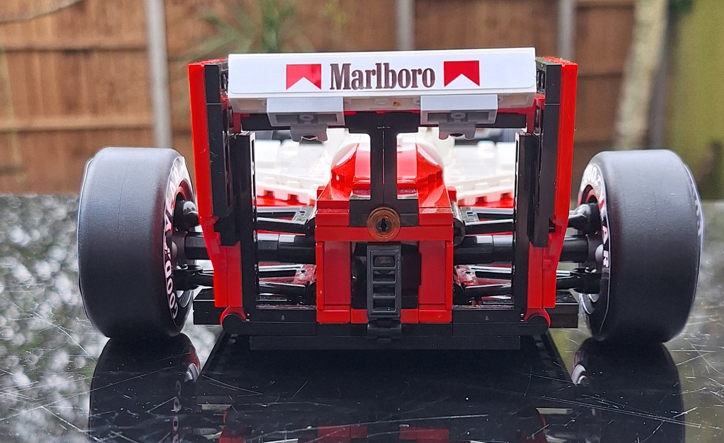 Custom Sticker Set For LEGO McLaren MP4/4 10330 Senna and Prost