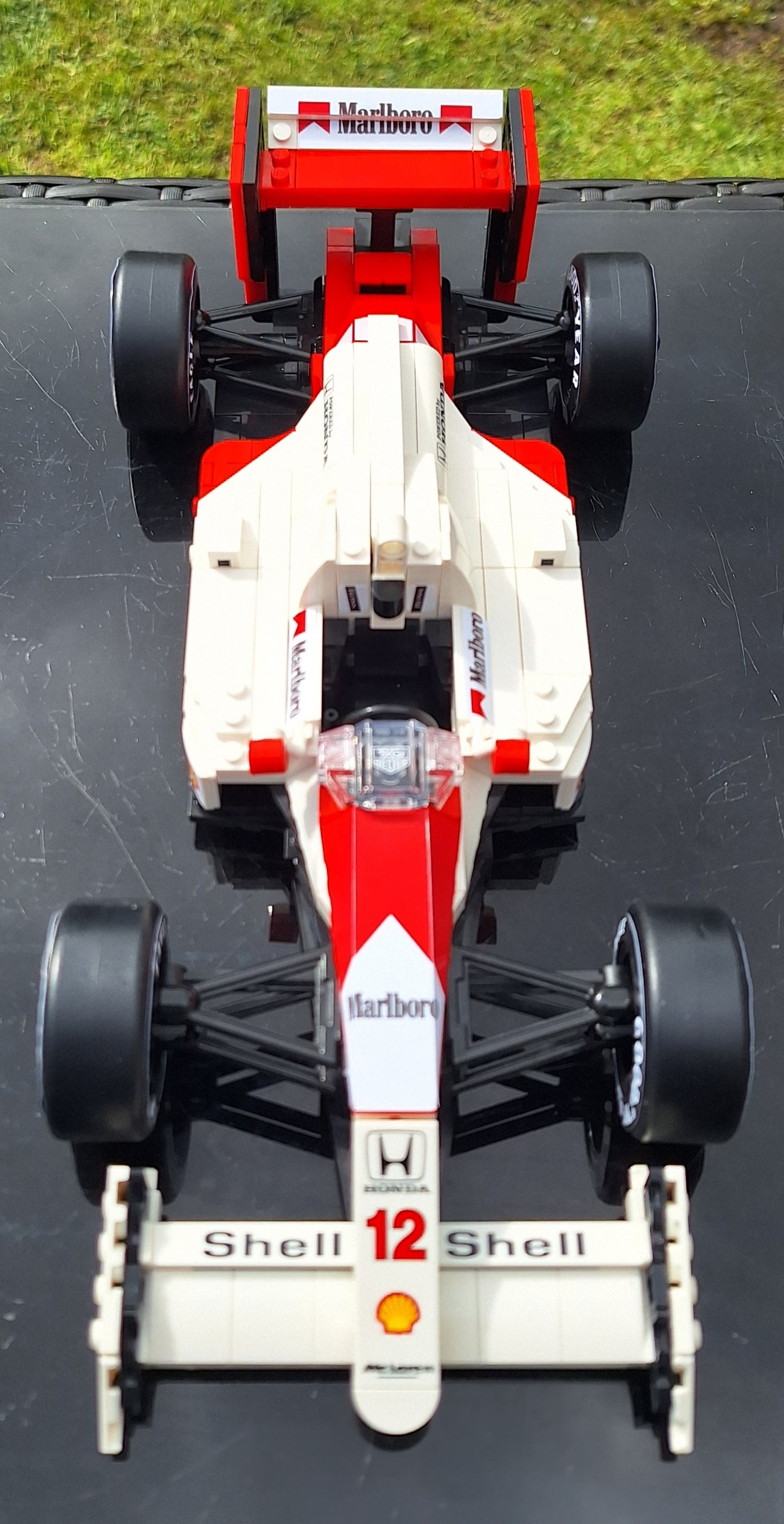 Custom Sticker Set For LEGO McLaren MP4/4 10330 Senna and Prost